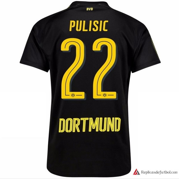 Camiseta Borussia Dortmund Segunda equipación Pulisic 2017-2018